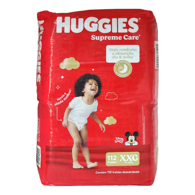 Huggies Fralda Descartável Supreme Care Xxg 112 Unidades Huggies Fralda Descartável Supreme Care Xxg 112 Unidades