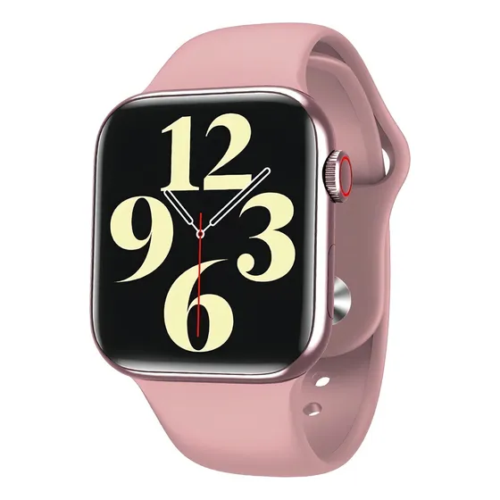 Smartwatch Wearpai HW16 tela de 1.72" com pulseira de silicone - cor rosa