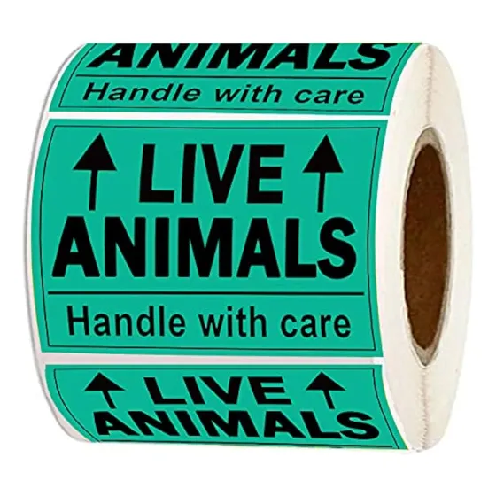 Remarkable Live Animals Please Handle With Care