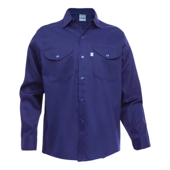 Camisa Ombú De Trabajo Original 100% Algodón Factura A Y B