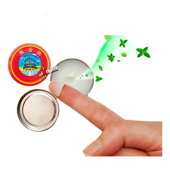 Pomada China Lata X3 Bálsamo Descongestión Nasal Picadura 