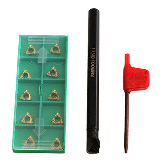 Portaherramientas De Torneado Barra De Mandrinar + Insertos Portaherramientas De Torneado Barra De Mandrinar + Insertos