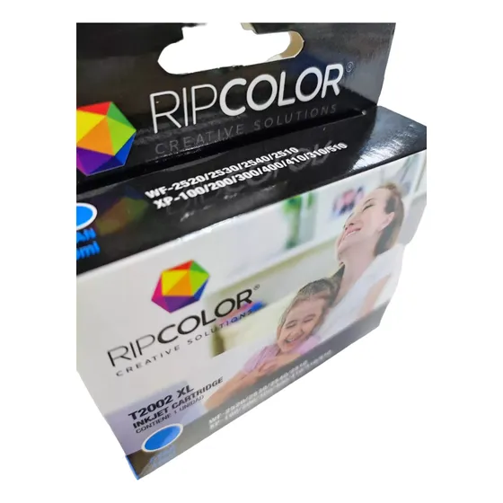 Cartucho De Tinta Ripcolor Cian T2002xl