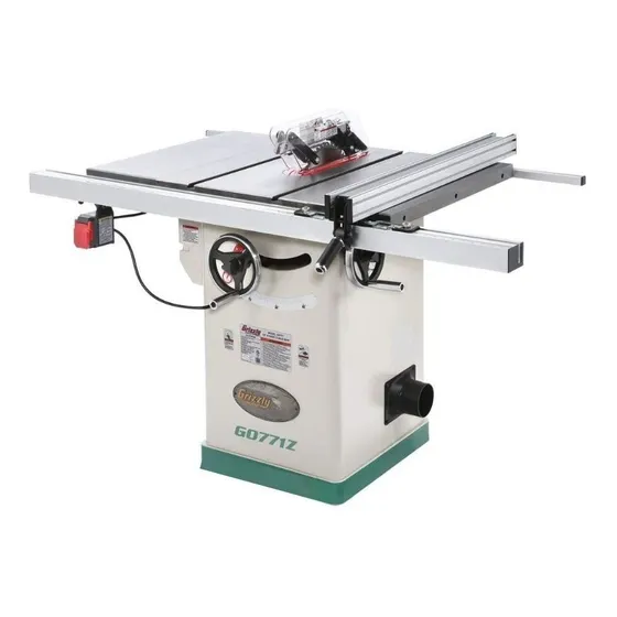 Sierra De Mesa Grizzly 10 Pulgadas 2hp 110 V Grizzly G0771z