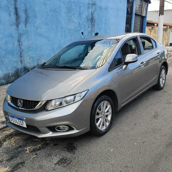 Honda Civic 2013 1.8 Lxs Flex 4p Honda Civic 2013 1.8 Lxs Flex 4p