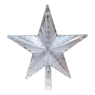 Estrella Navideña Luz Led Punta De Árbol De Navidad Colores Estrella Navideña Luz Led Punta De Árbol De Navidad Colores