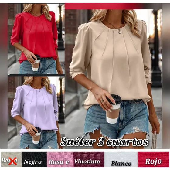Suéter 3/4