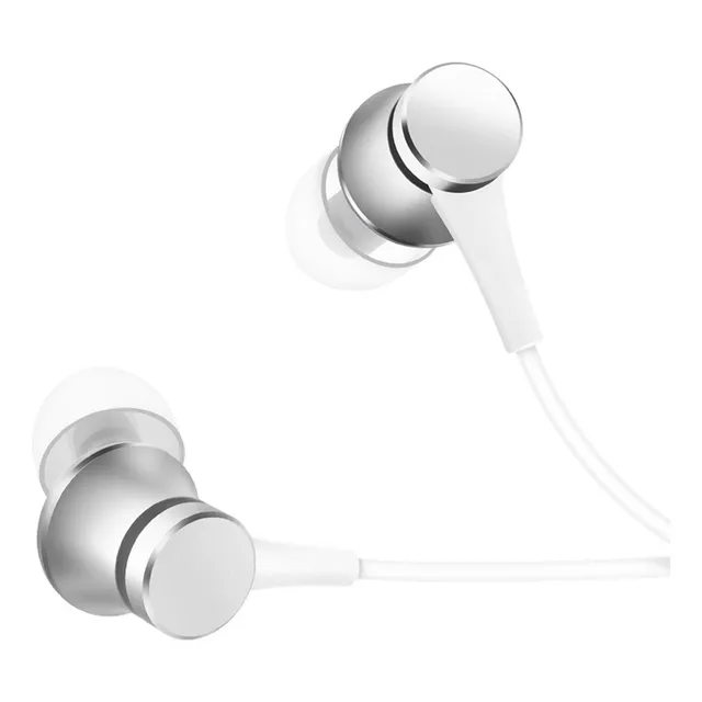 Xiaomi Audifonos Mi In-ear Headphones Basic HSER02JY - Color Plateado
