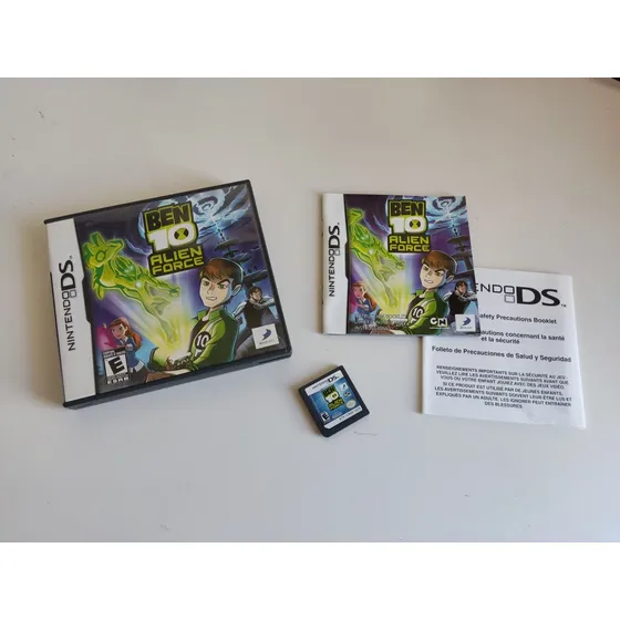 Ben 10 Alien Force Nintendo Ds Completo Americano 