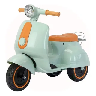 Mini Scooter Moto Elétrica Frente E Ré Bateria 6v Som E Luz Mini Scooter Moto Elétrica Frente E Ré Bateria 6v Som E Luz