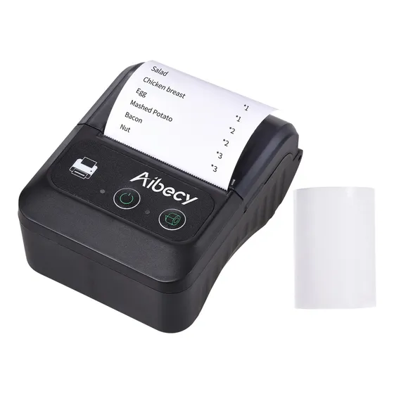 Impresora Minorista 2 Tienda Aibecy 58mm Impresora Portátil