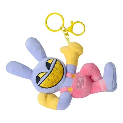 The Amazing Digital Circus Jax Plush Chaveiro Cute Bag Charm