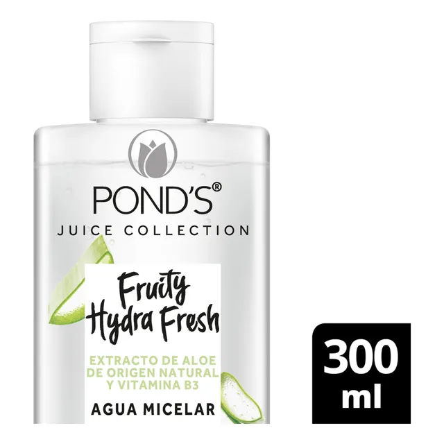 Agua Micelar Ponds De Aloe Vera 300ml Todo Tipo De Piel