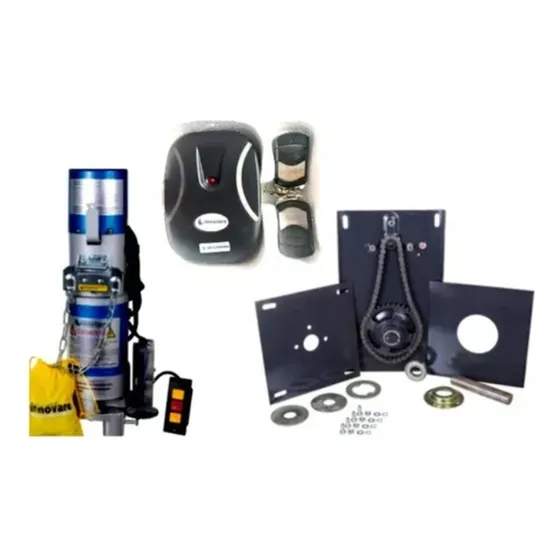 Kit Automatizador De Porta De Enrolar 800 Kg Central Brinde