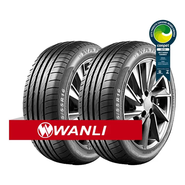 Kit 2 Pneus Wanli Aro 18 225/50r18 Sa-302 Run Flat 95v