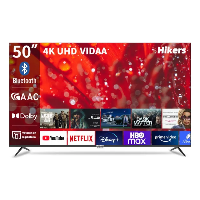 Pantalla Smart Tv Hikers  Vidda 50 In 4k-uhd Dolby