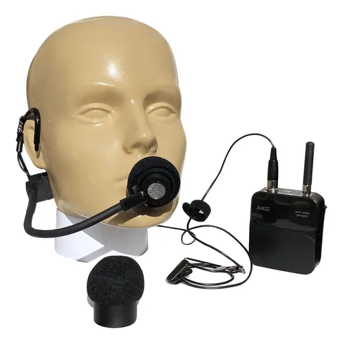 Microfone de cabeça dinâmico Shure WH20XLR, conector XLR, cor