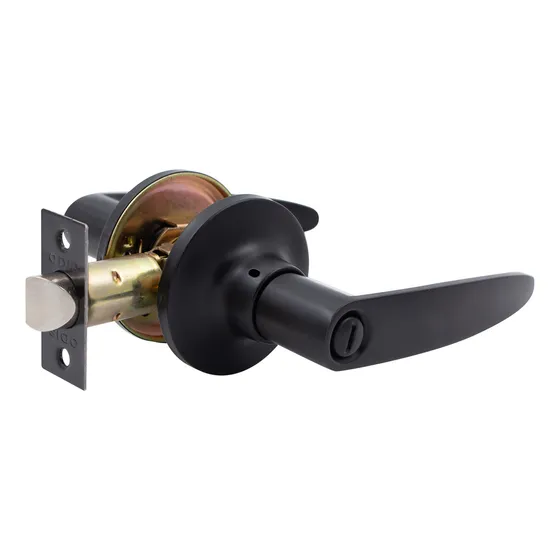 Cerradura Tubular Con Manilla Odis 203 Baño Negro