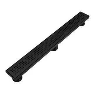 Nova Desagüe Lineal Negro-mate 60*70 Perforado
