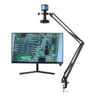 Microscópio Articulado Com Câmera 48mp 130x 4k Hdmi Usb Microscópio Articulado Com Câmera 48mp 130x 4k Hdmi Usb