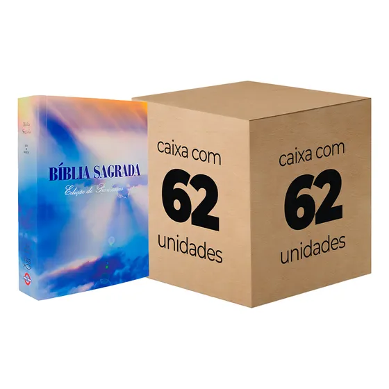 Kit Com 62 Bíblias Para Evangelização Pequena - Rc Edição De Promessas, De Diversos Cooperadores. Editorial Edifique En Português