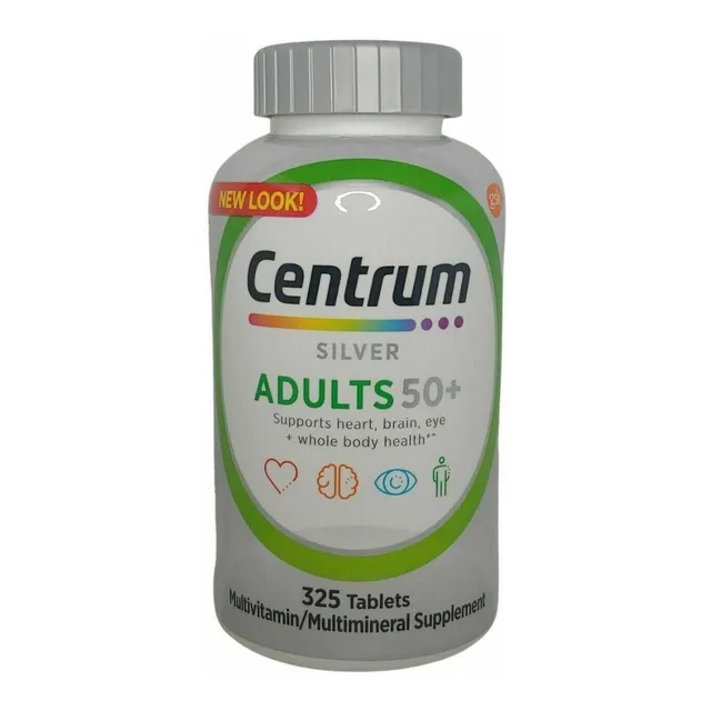 Multivitamínico Centrum Silver 50+, 325 comprimidos