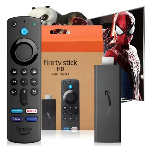 Amazon Fire Tv Stick 4k Max Controle De Voz 4k 8gb 2gb Ram Cor