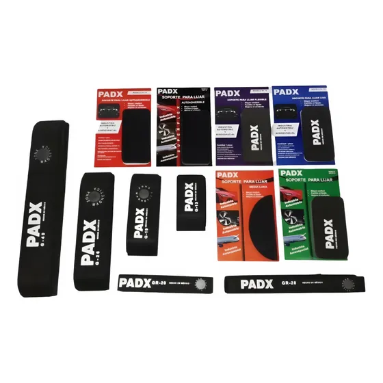 Kit-12 Garlopas Y Soportes  Para Lijar Marca Padx 