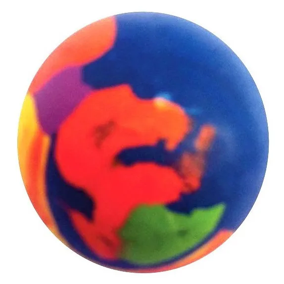 Pelota Maciza Grande - Irrompible. Super Dura 7,5cm