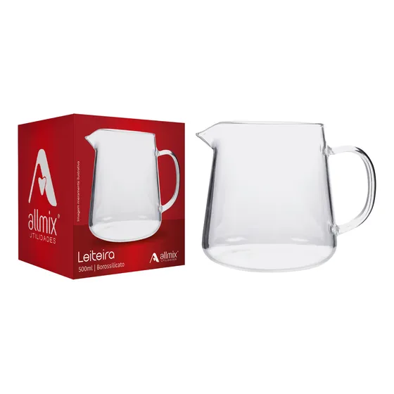 Jarra Leiteira Vidro 500ml