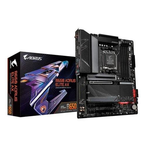 Placa Mãe B650 Aorus Elite Ax Am5 Ddr5 Atx Amd Gigabyte