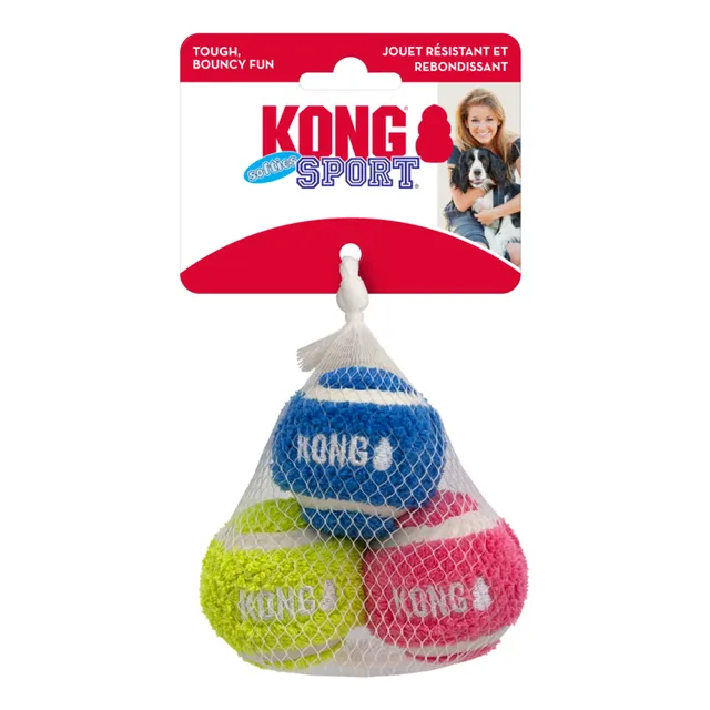 Kong Sport Softies Pelota Perro Talla S X3unds