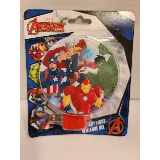 Lampara De Pared Para Niños Avengers