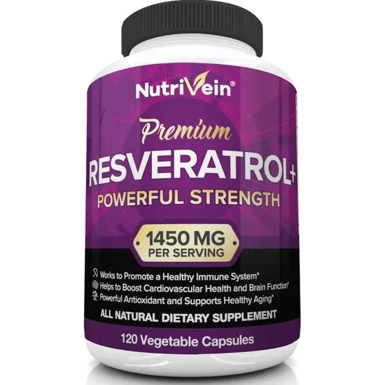 Resveratrol Premium 1540mg 120 Capsulas Eg R13 Sabor Nd
