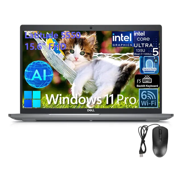 Laptop Dell Latitude 15.6'' Intel I5 64gb 1tb -negro