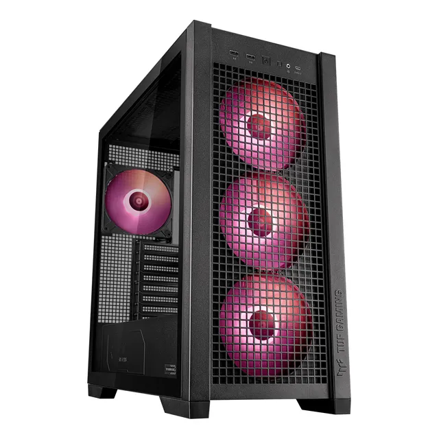 Gabinete Asus Tuf Gt302 Argb Gt302 3 Argb Fans Blk Color Negro