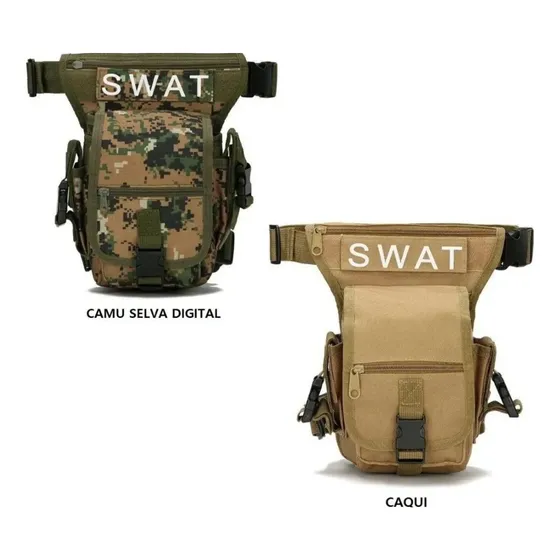 Muslera Táctica Militar Bolso De Pierna