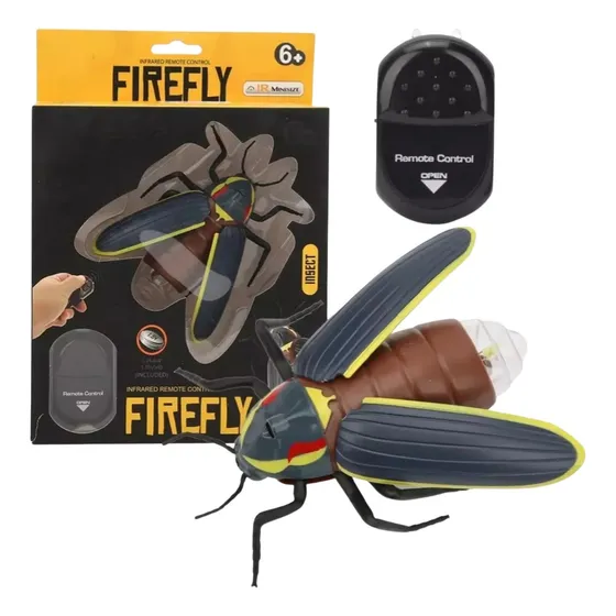 Juguete Bicho Luciérnaga A Control Remoto 1:72, Insecto 
