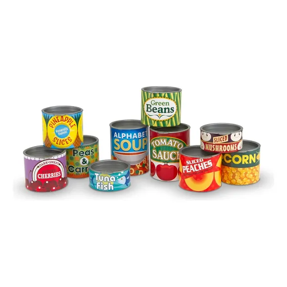 Juego De Alimentos Enlatados, Melissa & Doug