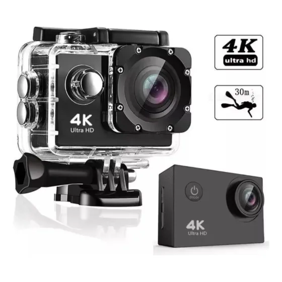 Camara Deportiva Go Pro 4k Profesional Sumergible Wifi Hd