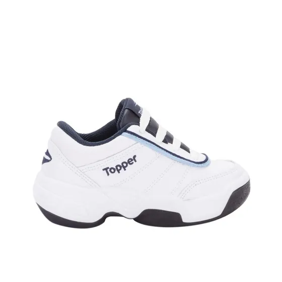 Zapatilla Topper Tie Break || Kids Blanco Unisex