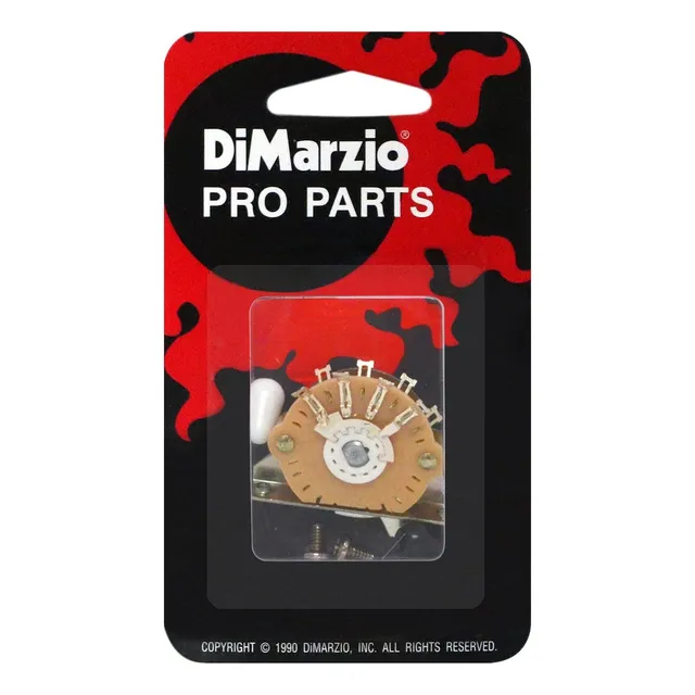 Selector De 5 Cambios Para Guitarra Dimarzio Color Cromado