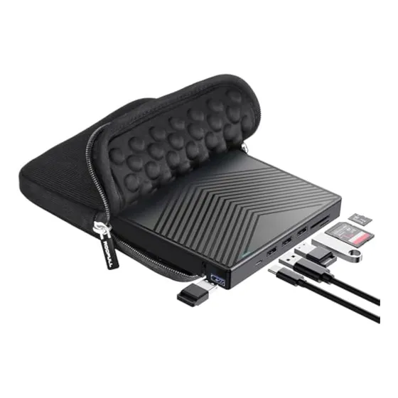 Roofull Reproductor Externo De Cd Y Dvd Quemador