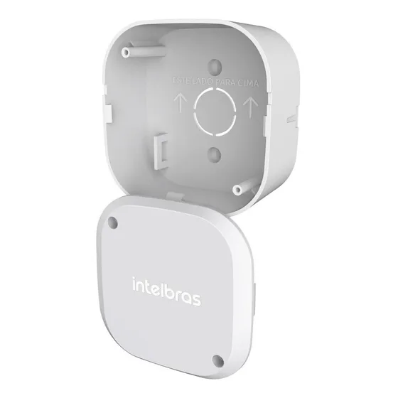 5 Caixas Proteção P/ Camera Interna Cftv Vbox 1100 Intelbras Cor Branco