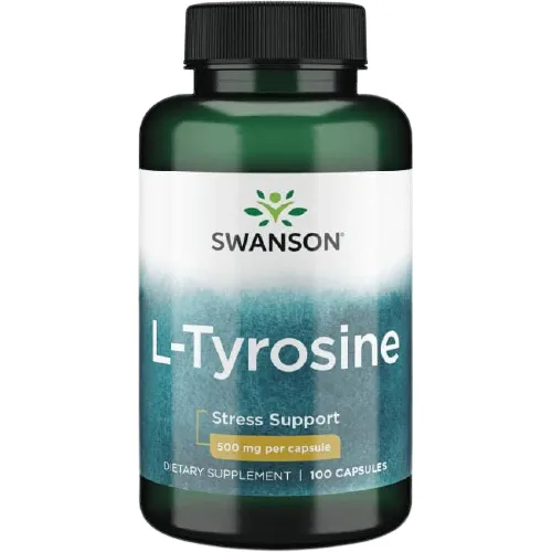 L Tirosina 500 Mg De 100 Capsulas Swanson