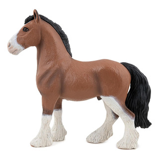 Papo 51571- Figura - Caballo Clydesdale, Multicolor Papo 51571- Figura - Caballo Clydesdale, Multicolor