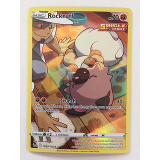 Pokémon Tcg Rockruff Tg07/tg30 Trainer Gallery Pokémon Tcg Rockruff Tg07/tg30 Trainer Gallery