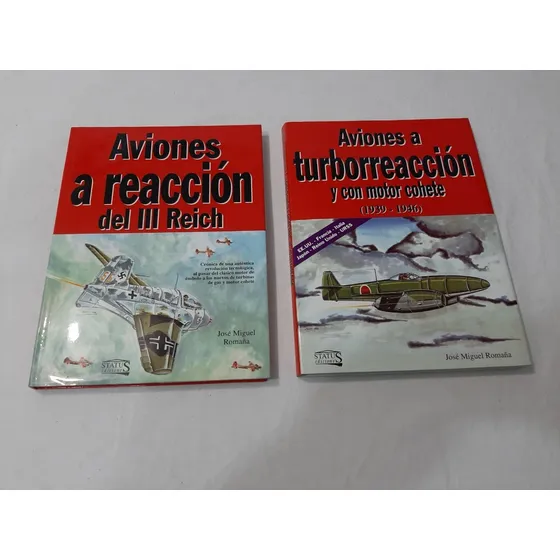 2 Libros Tecnicos De Aviones A Reaccionwwii