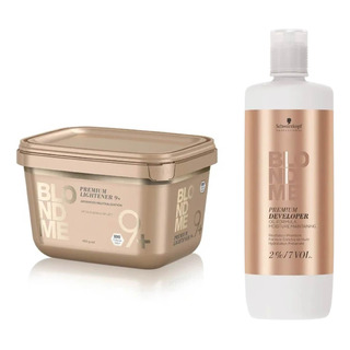 Polvo Decolorante Blondme Schwarzkopf + Oxidante 1000ml Polvo Decolorante Blondme Schwarzkopf + Oxidante 1000ml