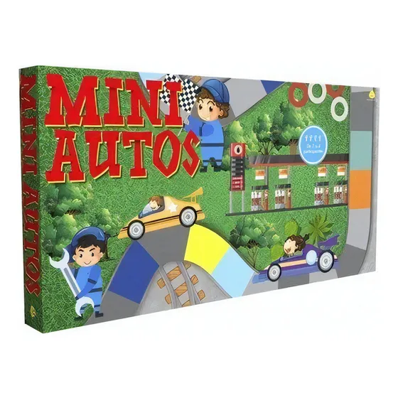 Juego De Mesa Mini Autos - Juego De Recorrido